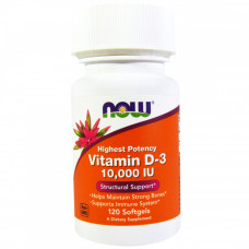 Now Vitamin D 10000IU 120 caps
