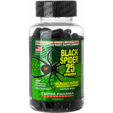 Cloma Pharma Black Spider 100 caps